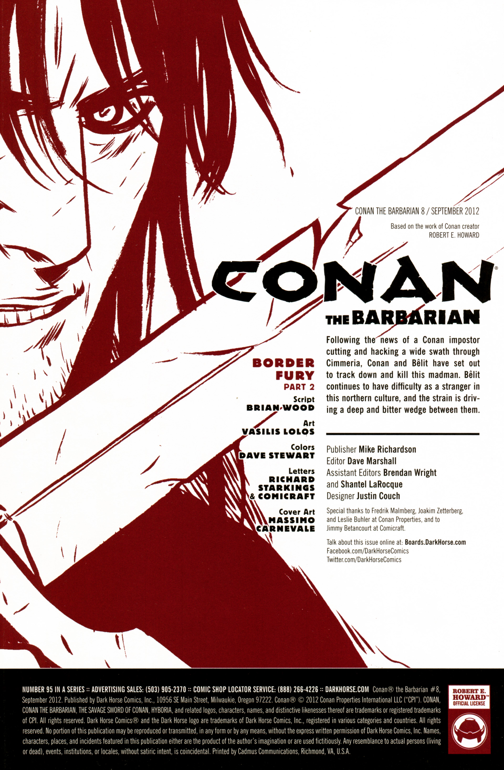Read online Conan the Barbarian (2012) comic -  Issue #8 - 2