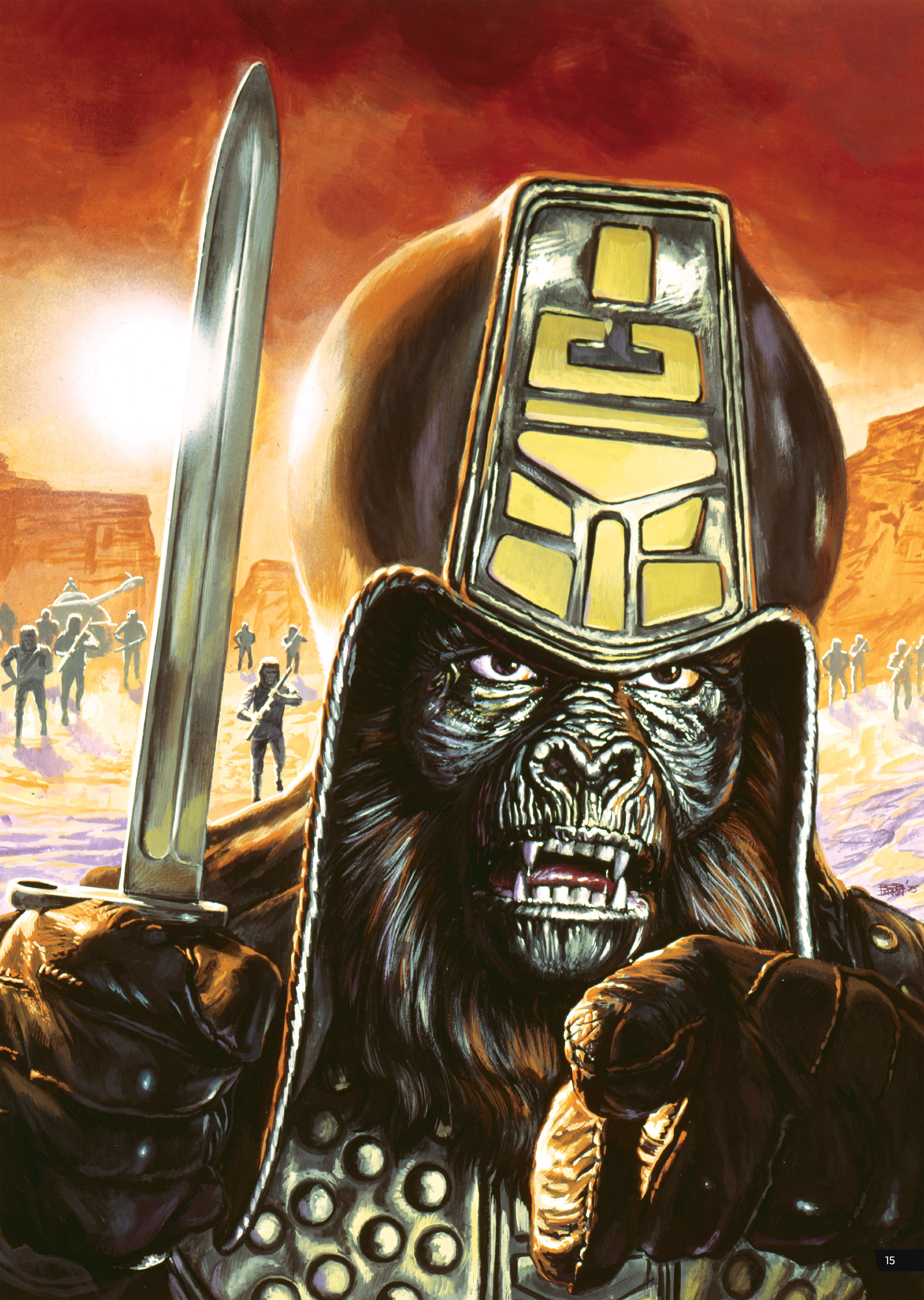 Read online Planet of the Apes Artist Tribute comic -  Issue # TPB - 15