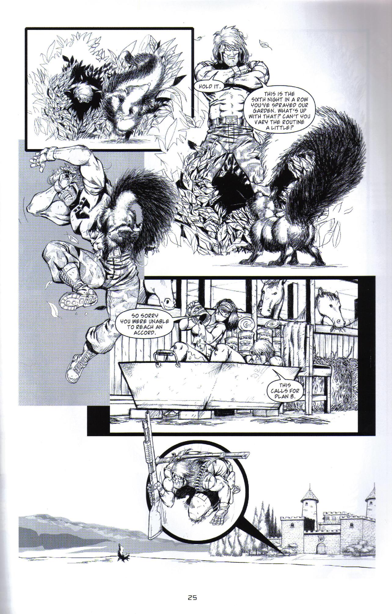 Read online Badger Saves the World comic -  Issue #2 - 27