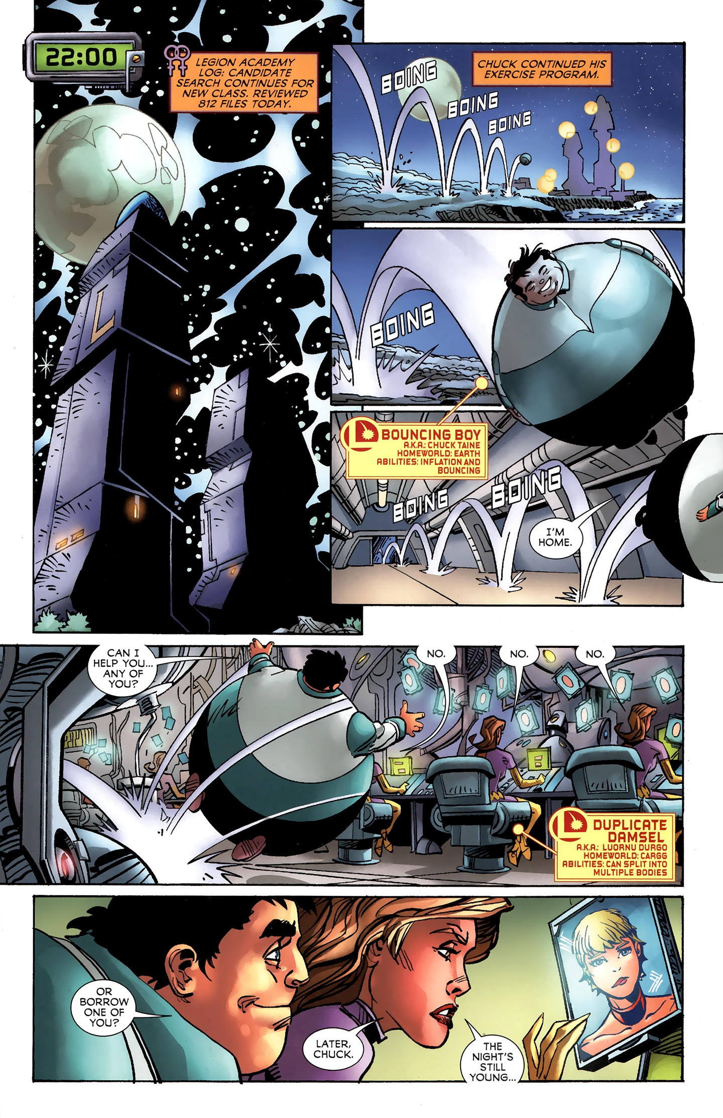 Read online Legion of Super-Heroes (2011) comic -  Issue #5 - 17