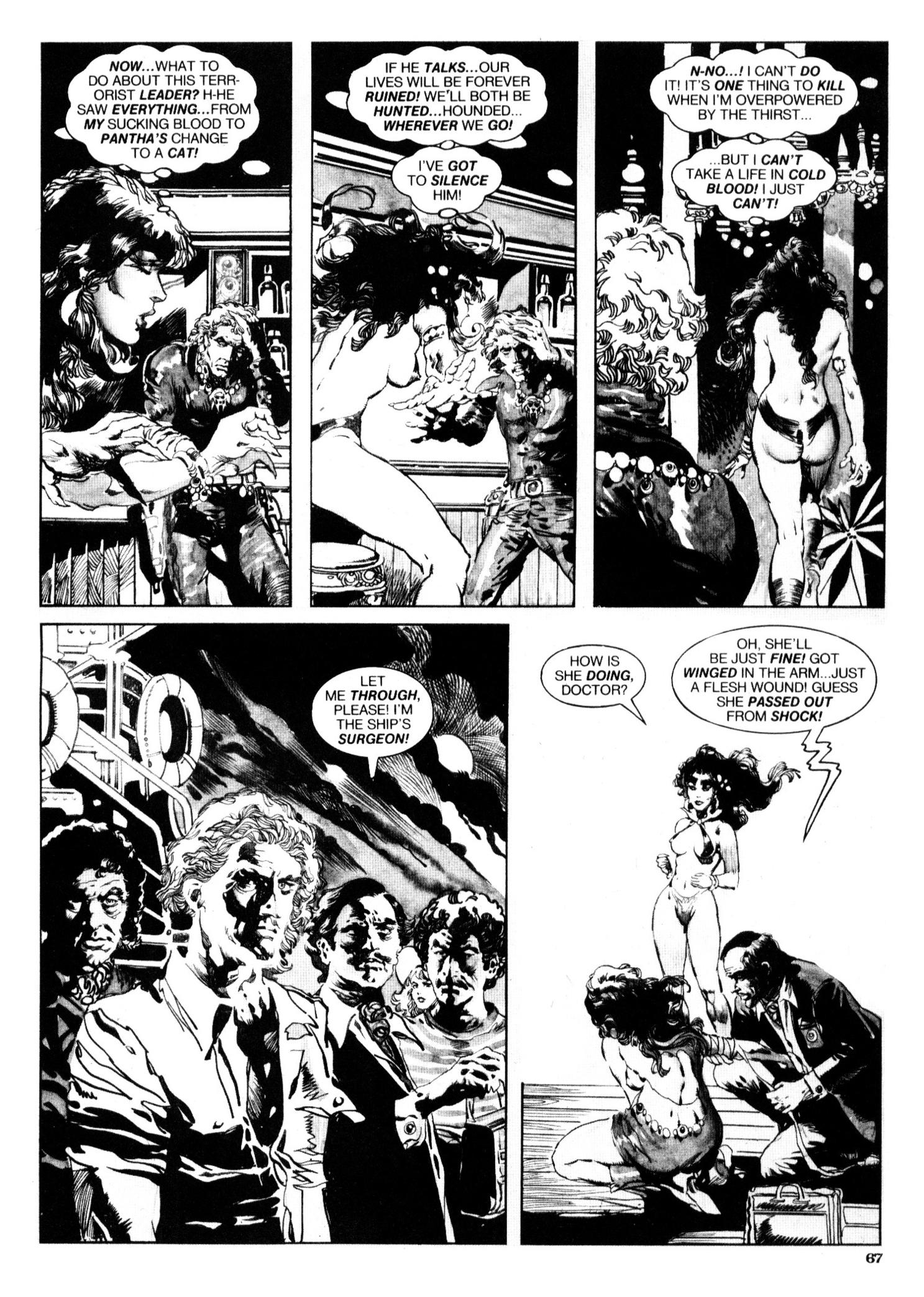 Read online Vampirella (1969) comic -  Issue #112 - 67