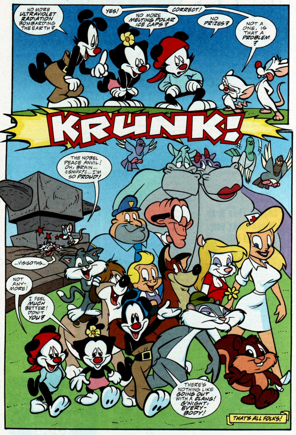 Read online Animaniacs comic -  Issue #59 - 23