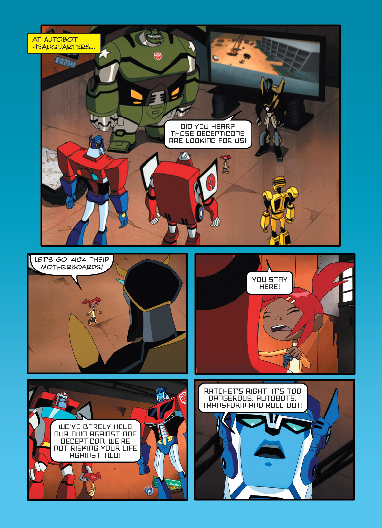 Read online Transformers Animated comic -  Issue #5 - 78