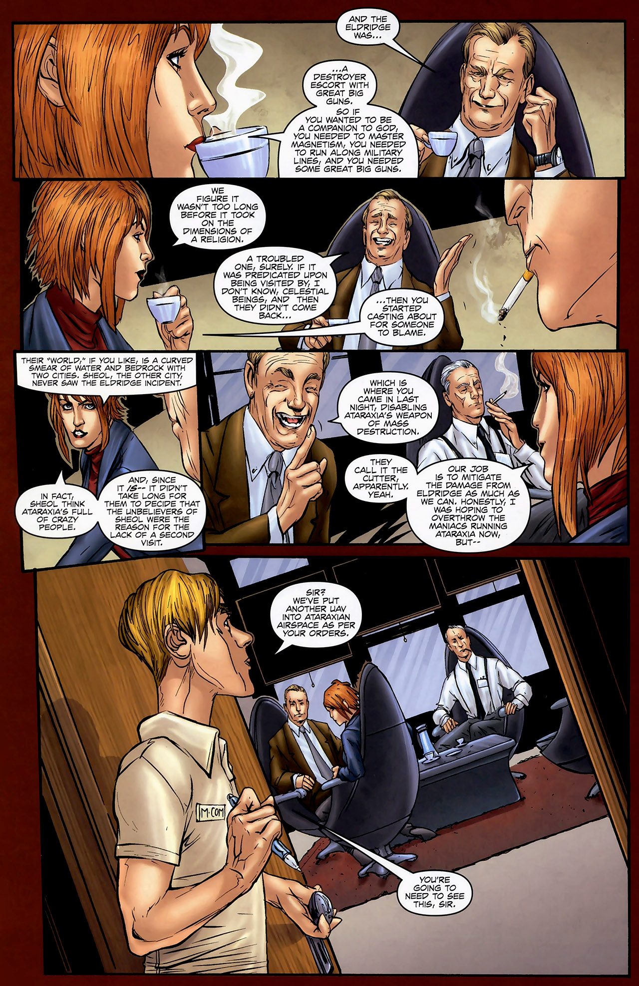 Read online Anna Mercury comic -  Issue #4 - 12