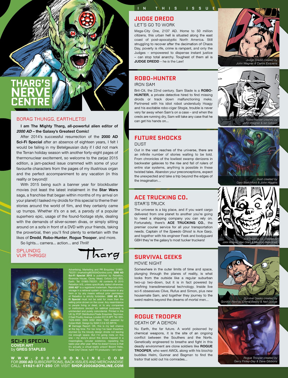 <{ $series->title }} issue Sci-Fi Special 2015 - Page 2