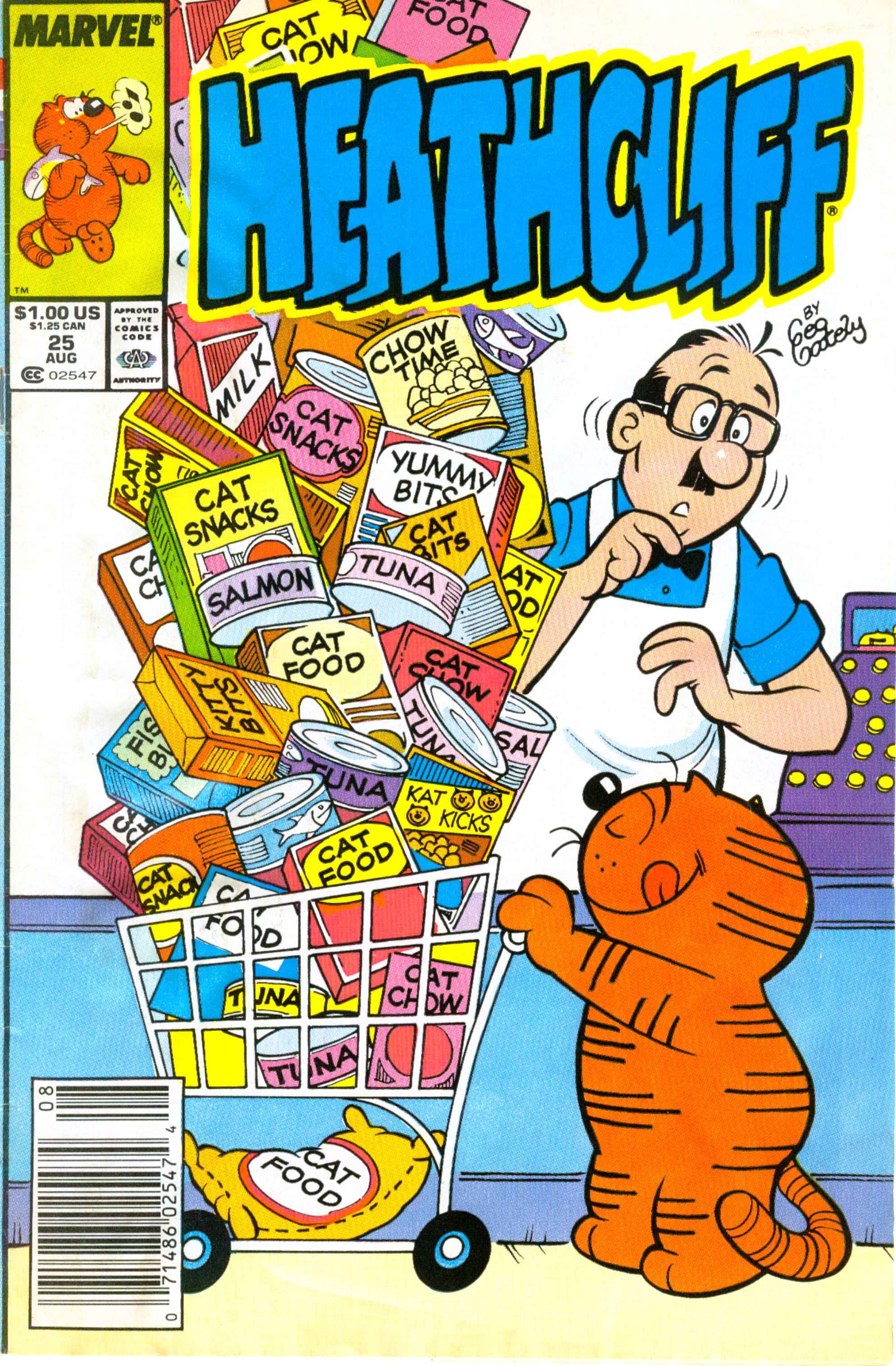 Read online Heathcliff comic -  Issue #25 - 1