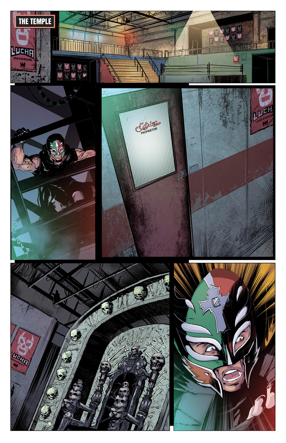 Read online Lucha Underground comic -  Issue #1 - 3