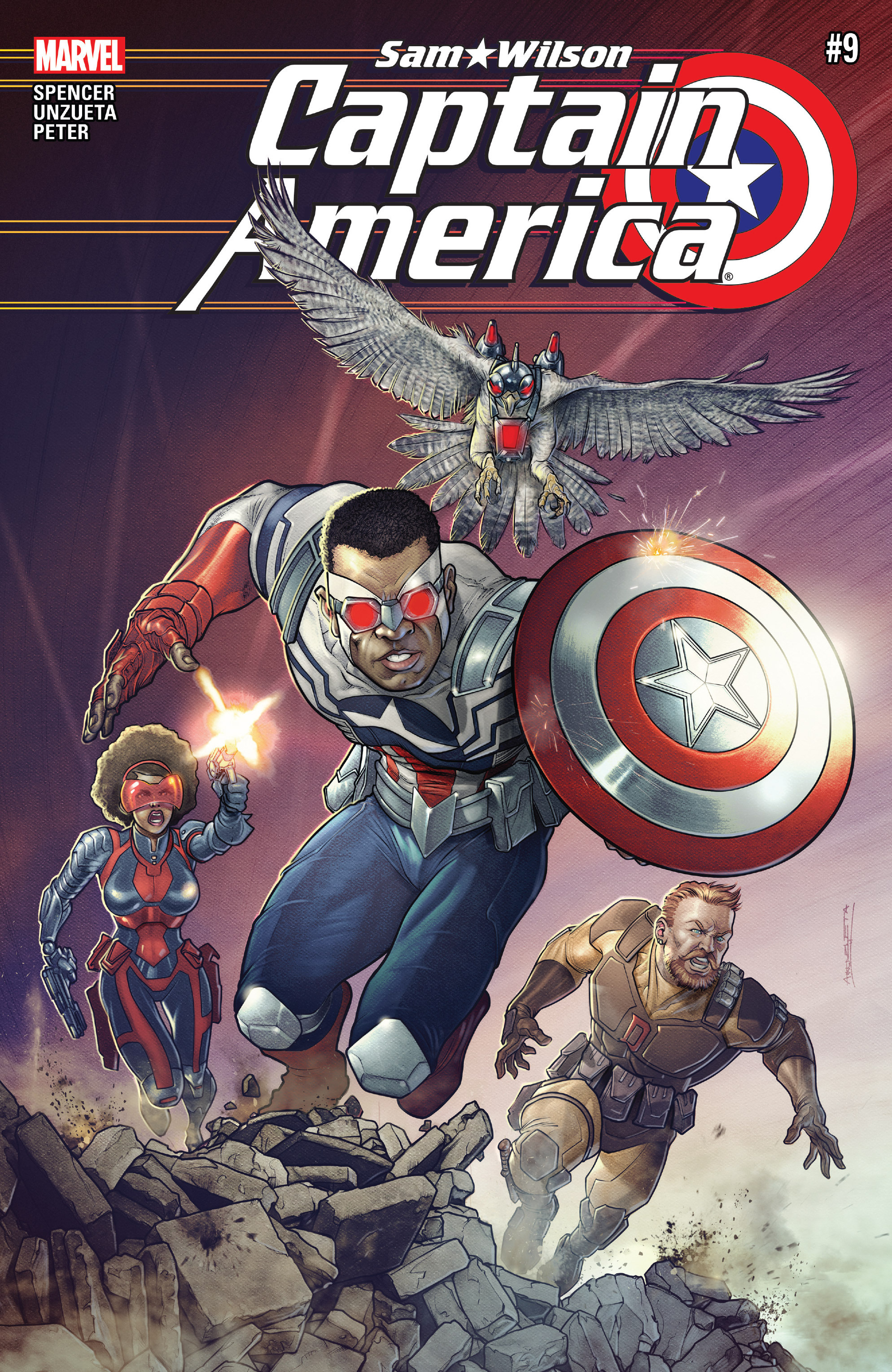 Read online Captain America: Sam Wilson comic -  Issue #9 - 1