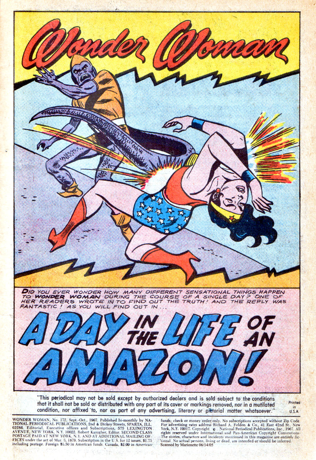 Read online Wonder Woman (1942) comic -  Issue #172 - 3