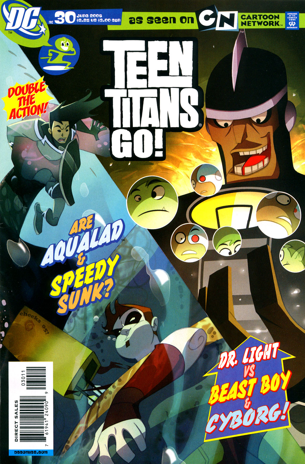 Read online Teen Titans Go! (2003) comic -  Issue #30 - 1