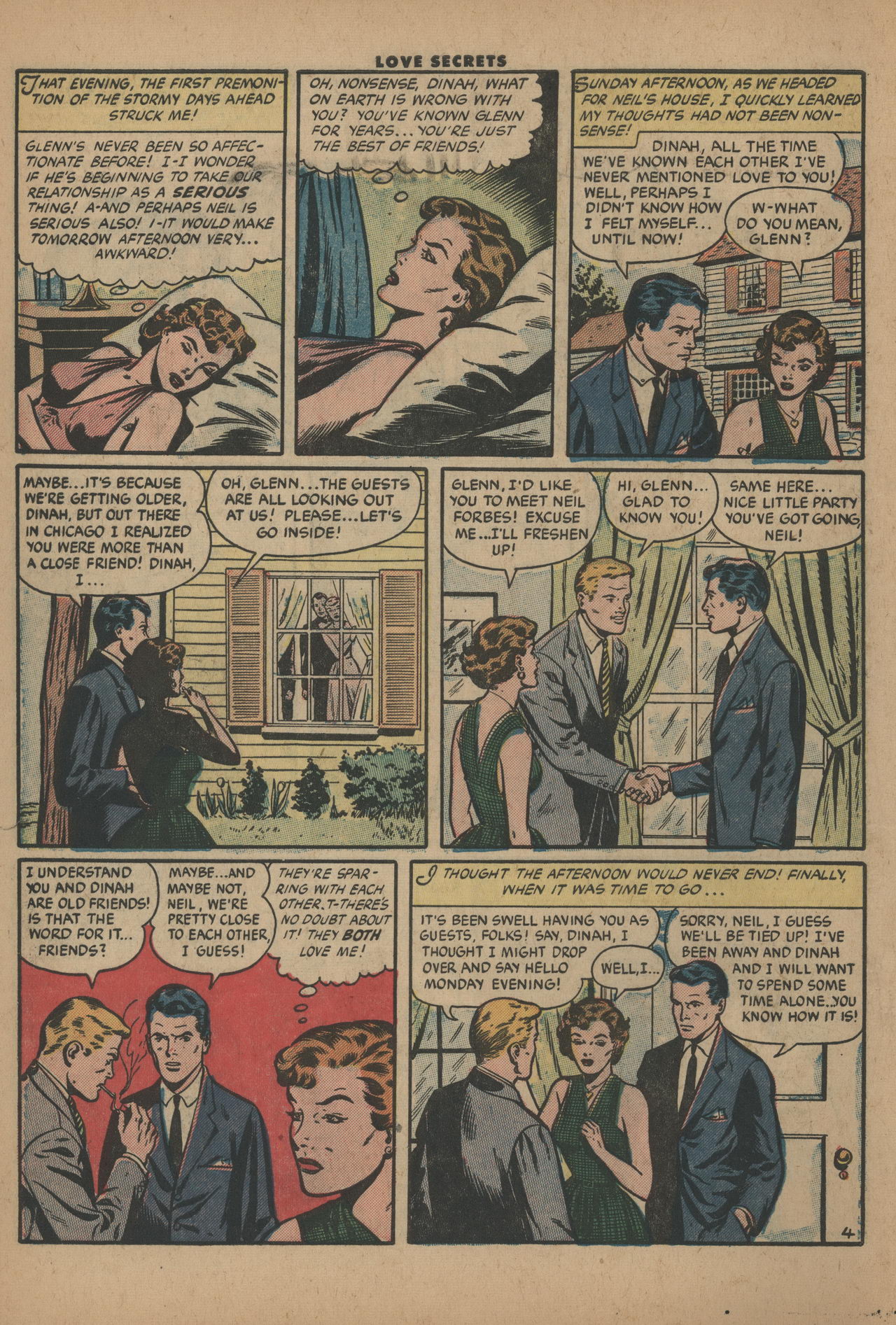 Read online Love Secrets (1953) comic -  Issue #40 - 6