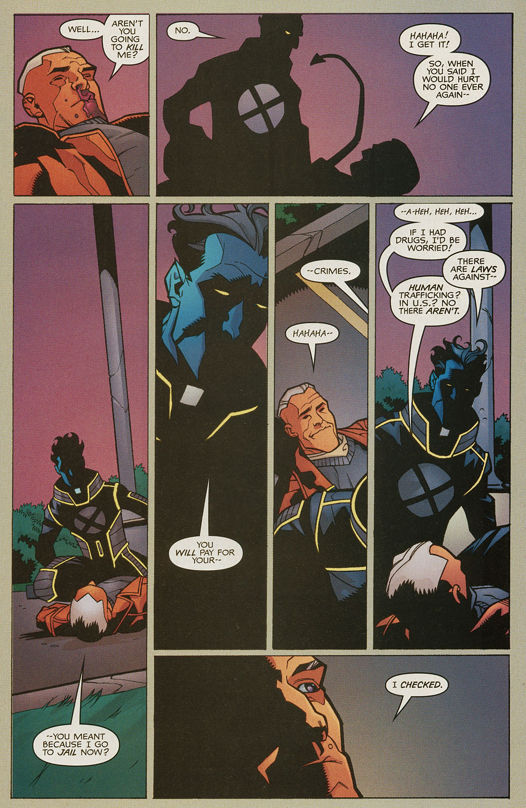 Read online Nightcrawler (2002) comic -  Issue #4 - 20