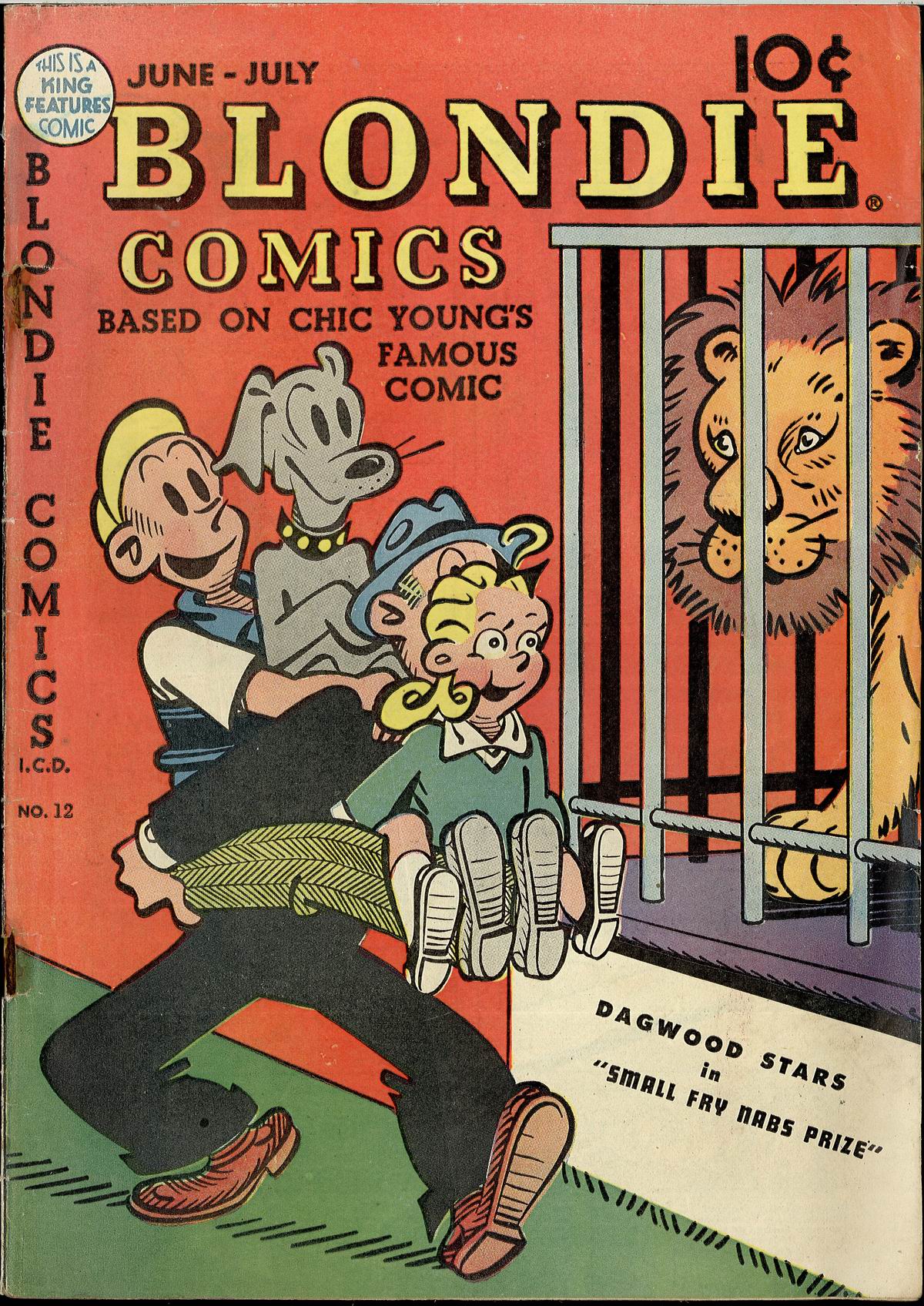 Read online Blondie Comics (1947) comic -  Issue #12 - 1