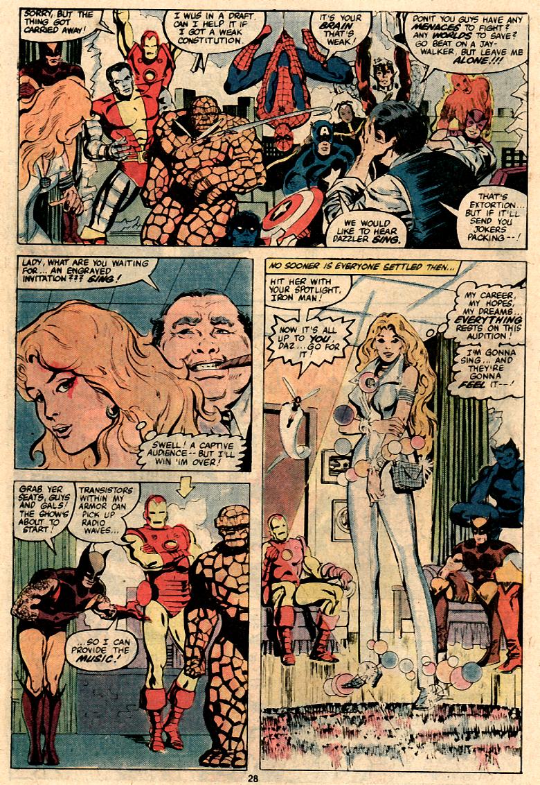 Read online Dazzler (1981) comic -  Issue #2 - 21