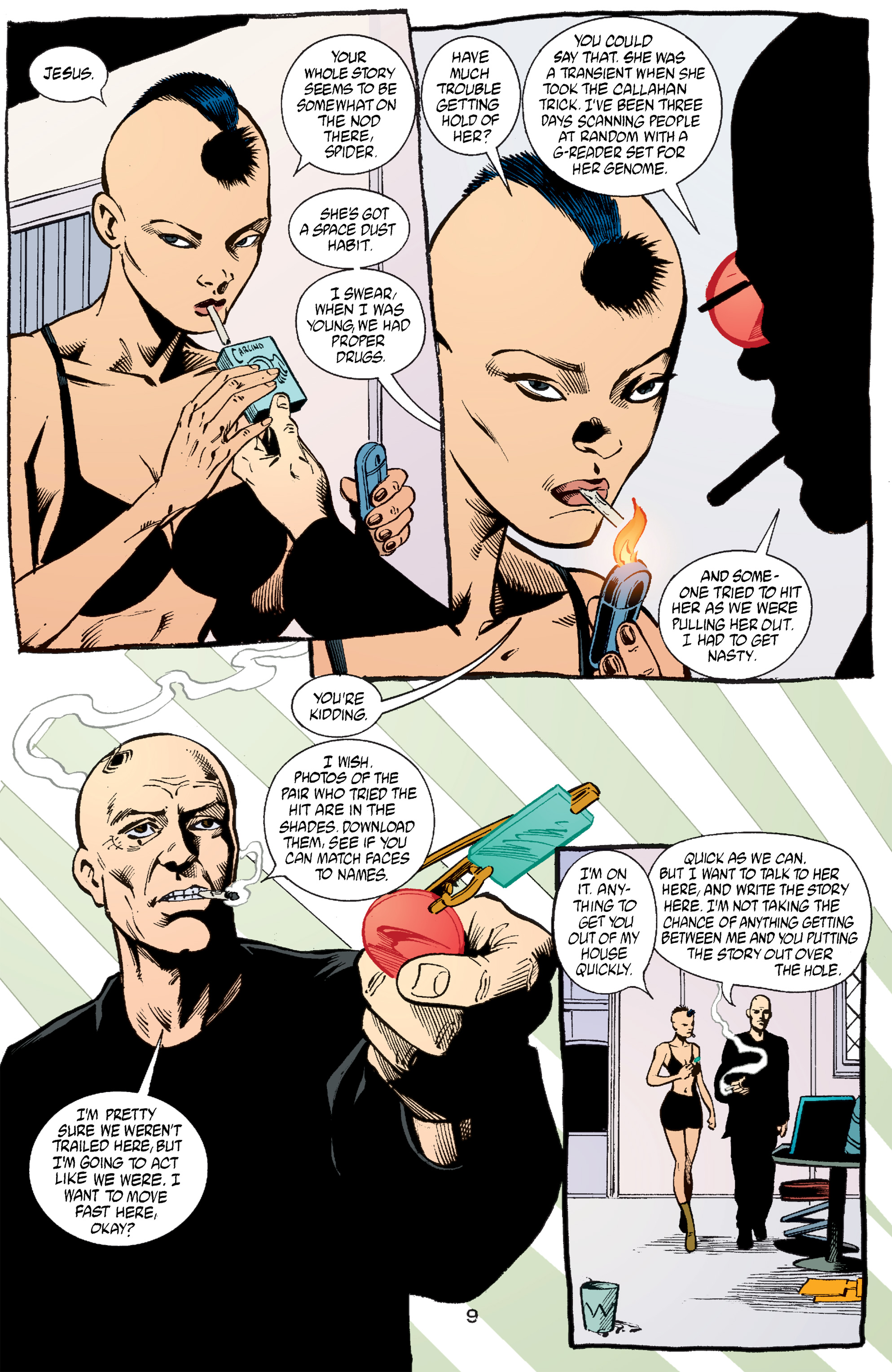Read online Transmetropolitan comic -  Issue #53 - 10
