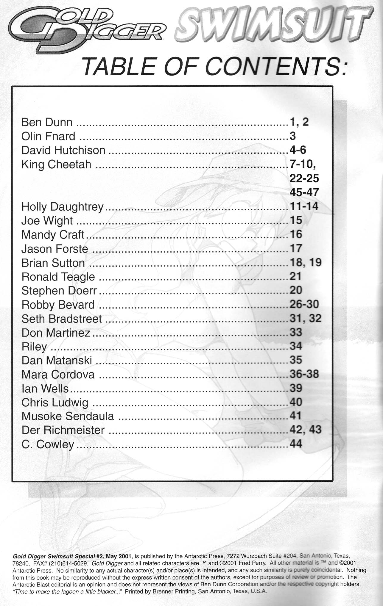 Read online Gold Digger Swimsuit Special comic -  Issue #2 - 3