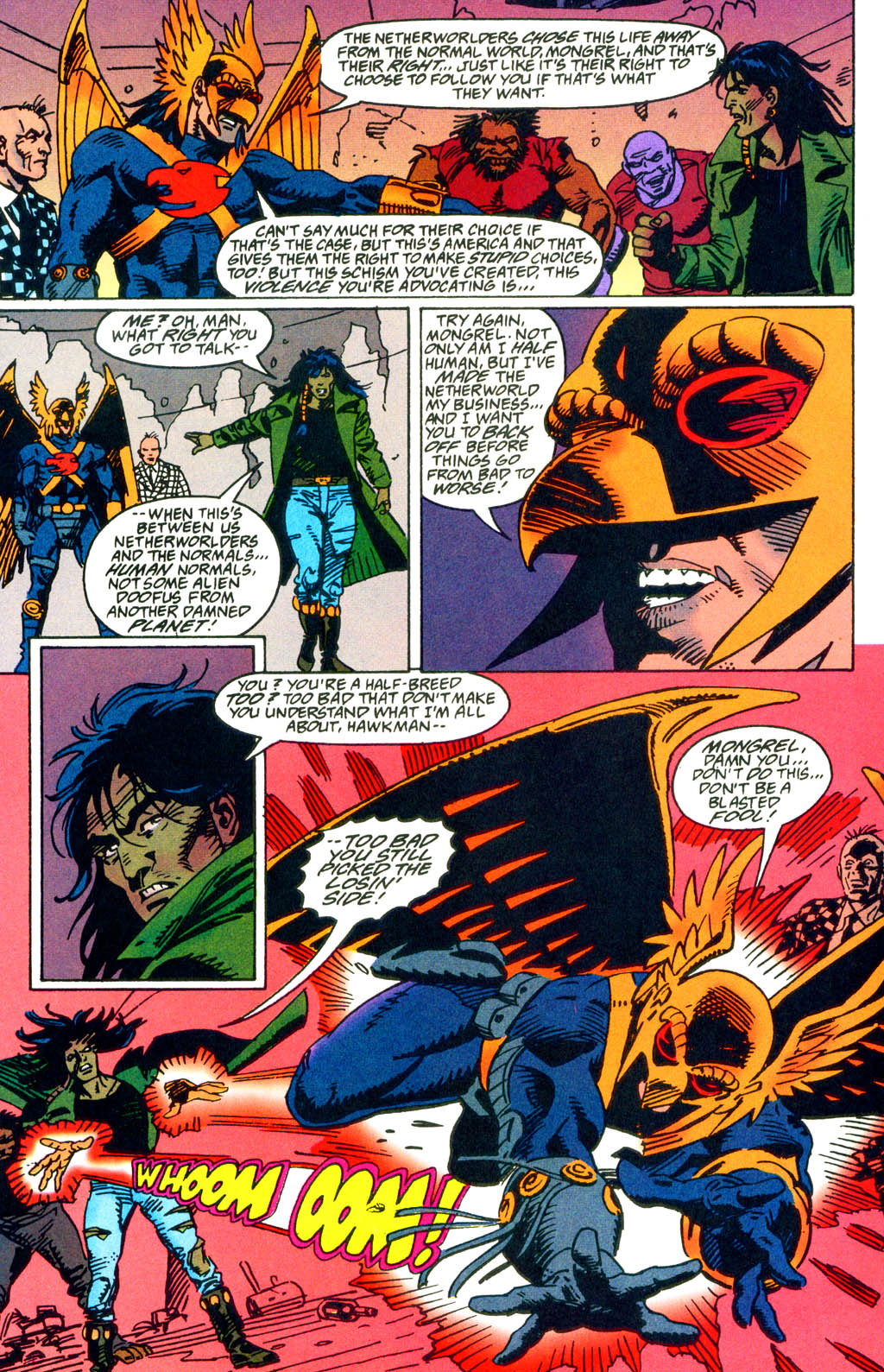 Hawkman (1993) Issue #7 #10 - English 16