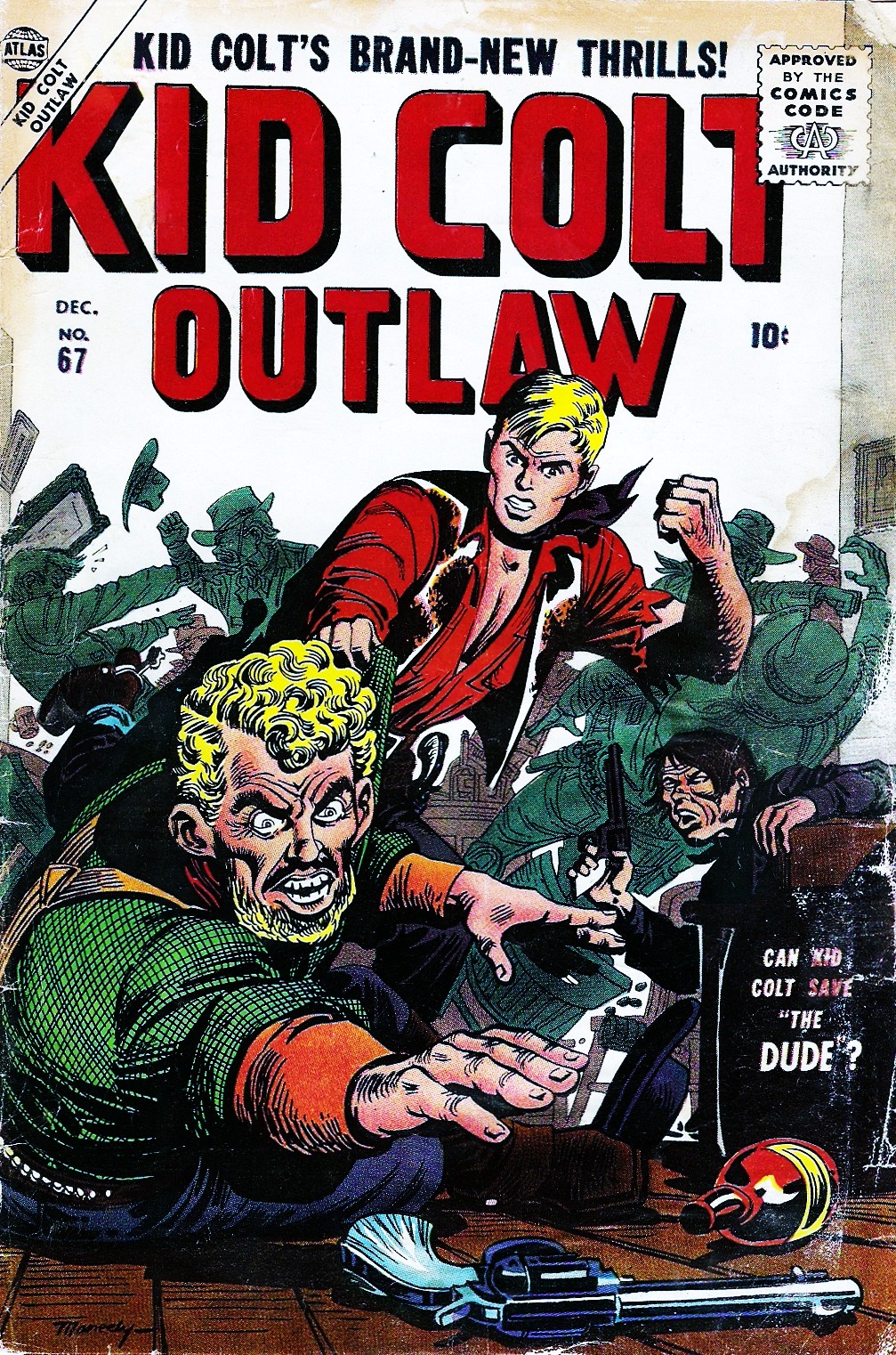 Read online Kid Colt Outlaw comic -  Issue #67 - 1