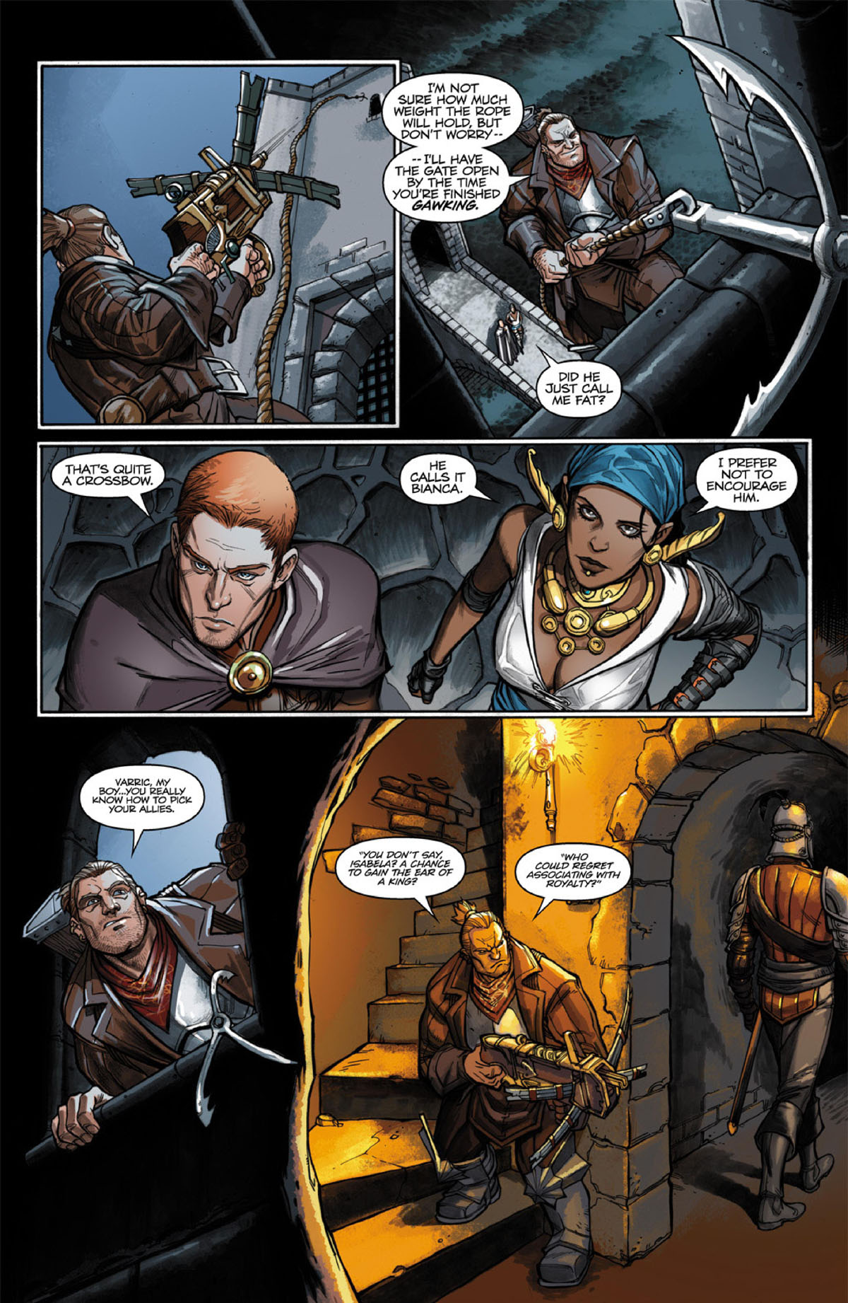 Read online Dragon Age: The Silent Grove comic -  Issue #2 - 6