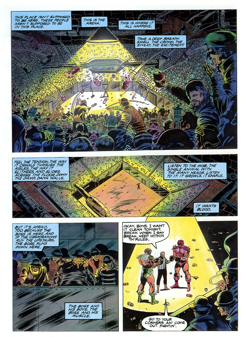 Read online Marvel Graphic Novel comic -  Issue #8 - Super Boxers - 9