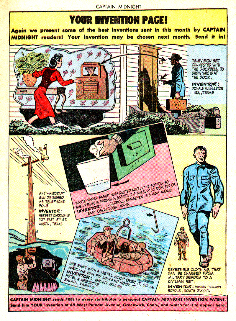 Read online Captain Midnight (1942) comic -  Issue #38 - 40