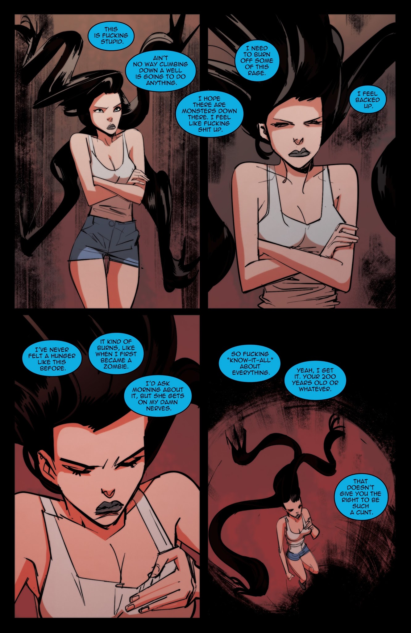 Read online Zombie Tramp (2014) comic -  Issue #42 - 12