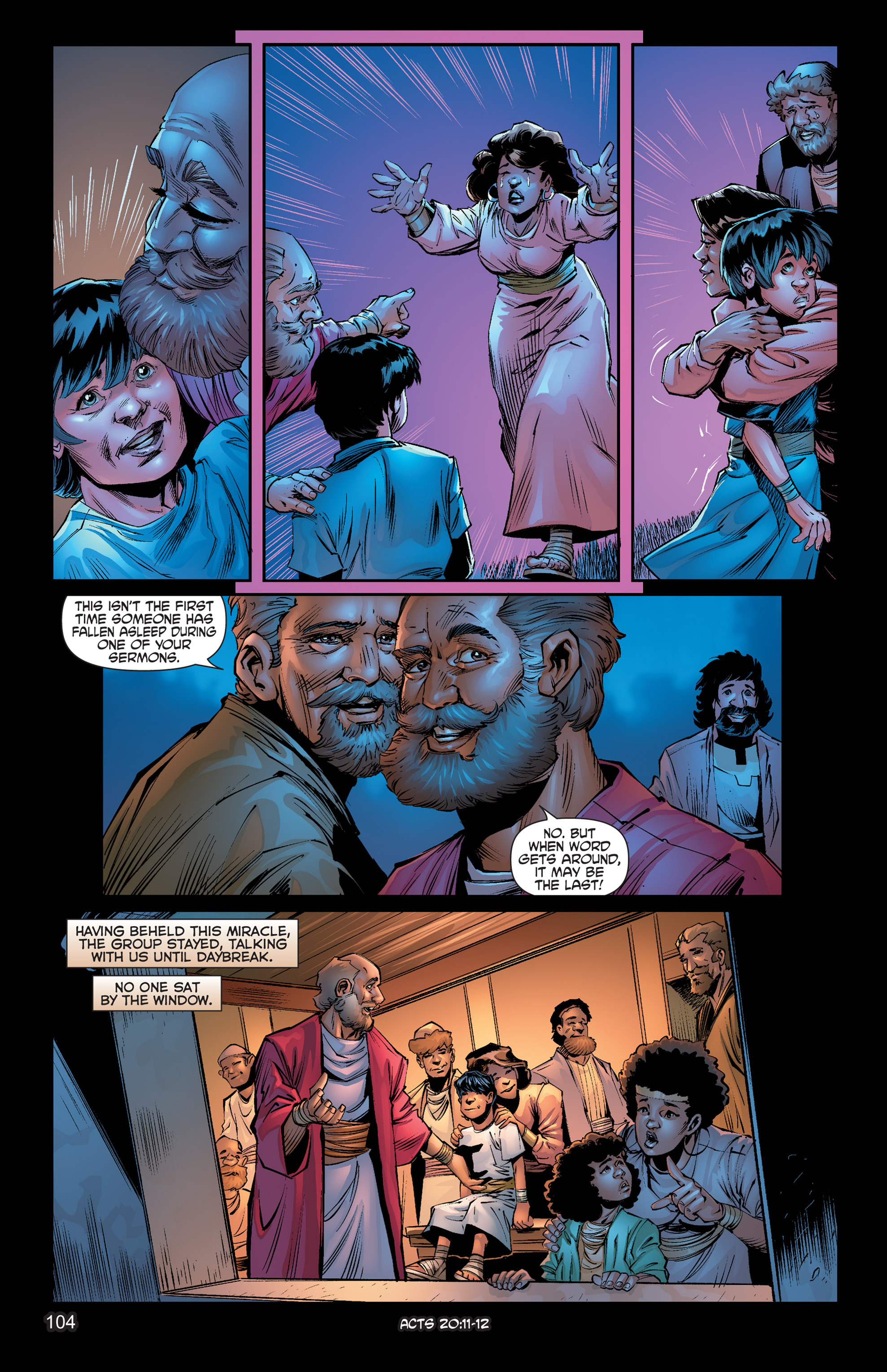 Read online The Kingstone Bible comic -  Issue #10 - 109