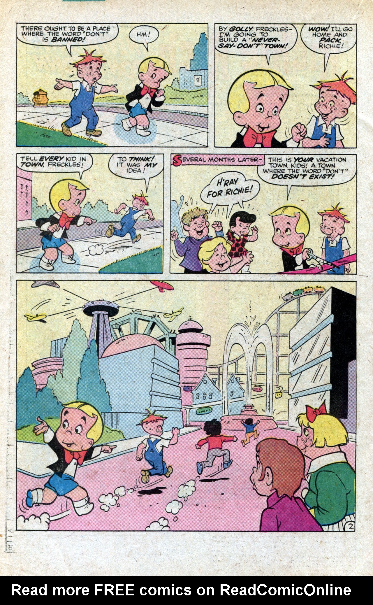 Read online Richie Rich Zillionz comic -  Issue #21 - 22
