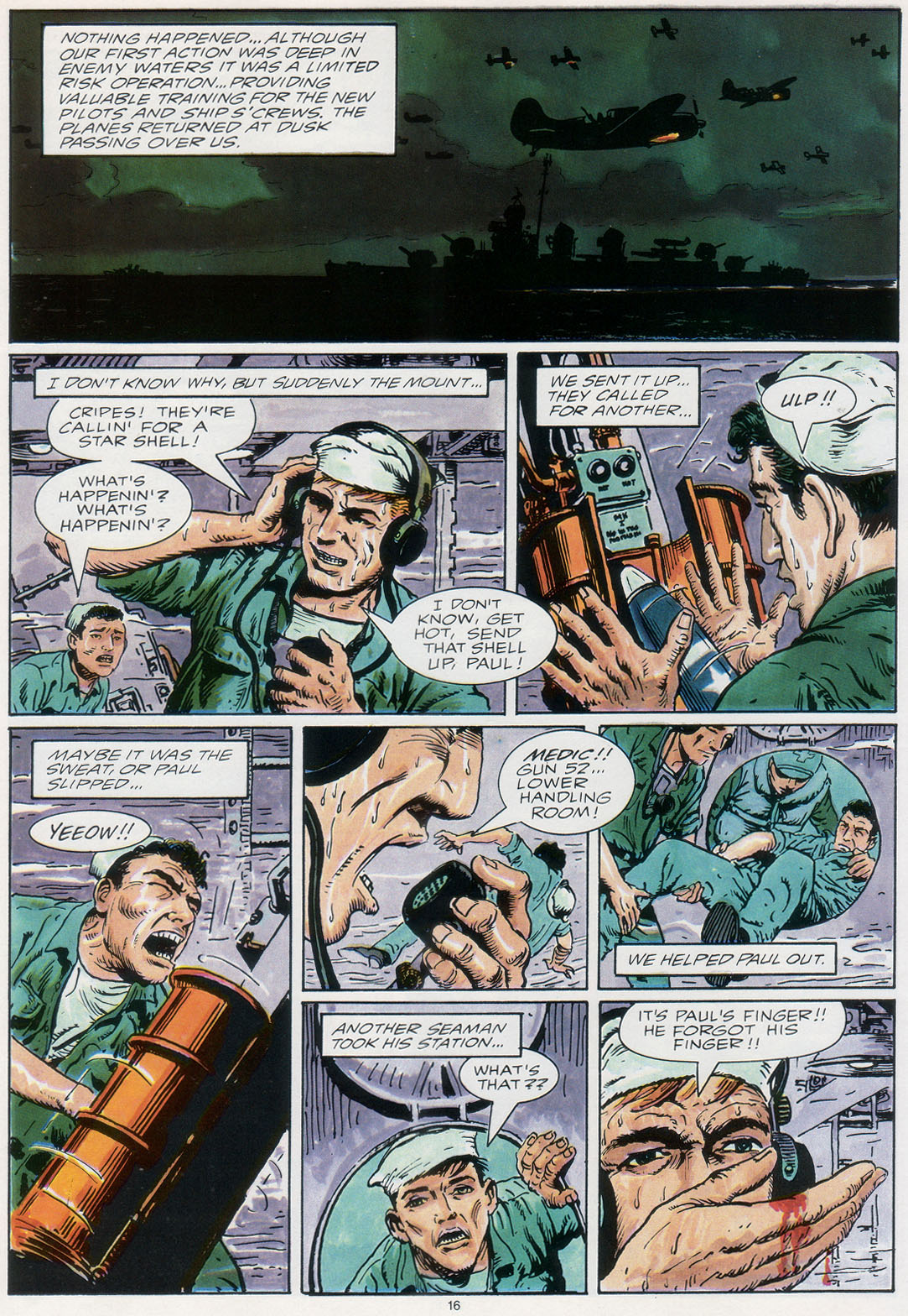 Read online Marvel Graphic Novel comic -  Issue #30 - A Sailor's Story - 22