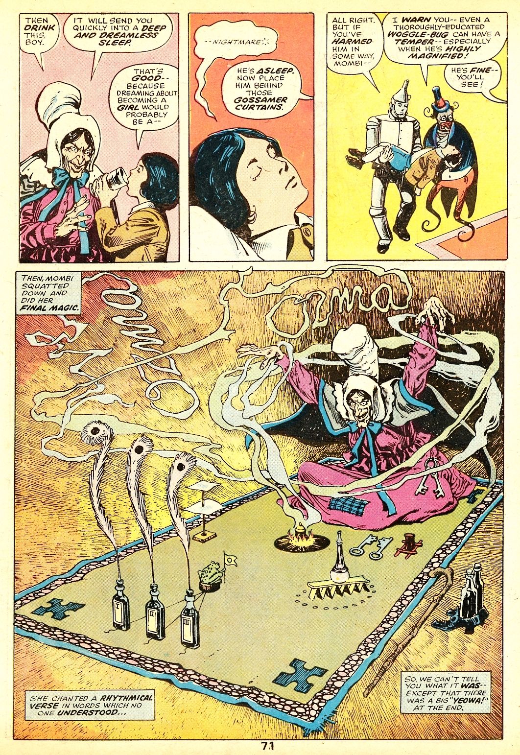 Read online Marvel Treasury of Oz featuring the Marvelous Land of Oz comic -  Issue # Full - 70