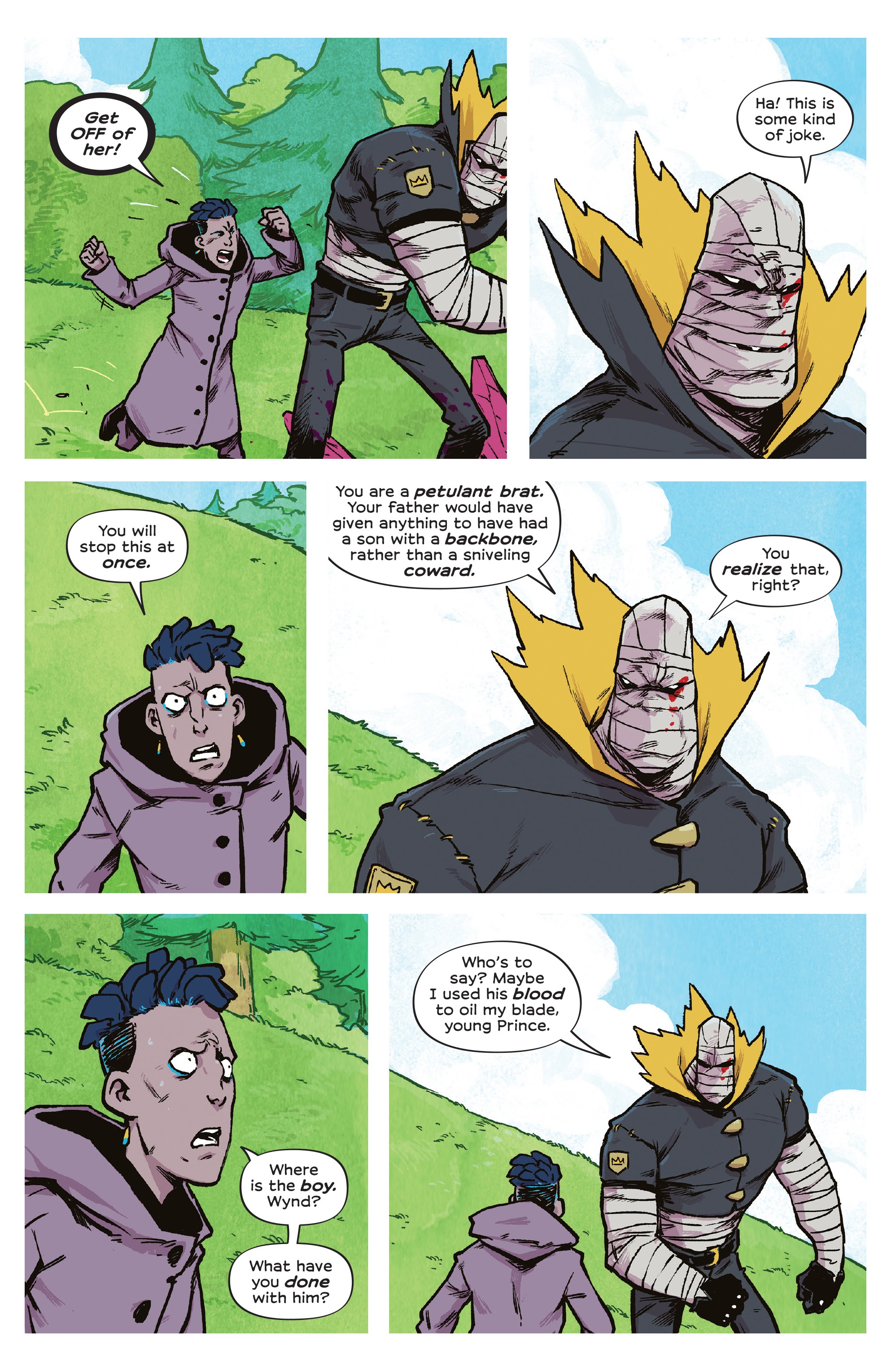 Read online Wynd comic -  Issue #5 - 19