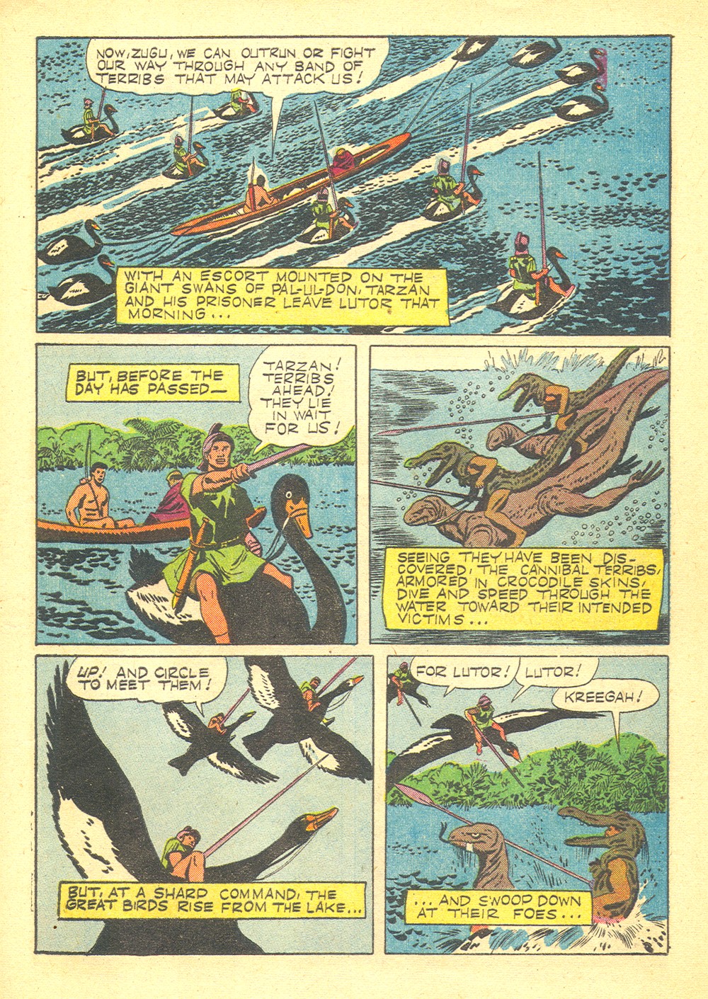 Read online Tarzan (1948) comic -  Issue #70 - 5