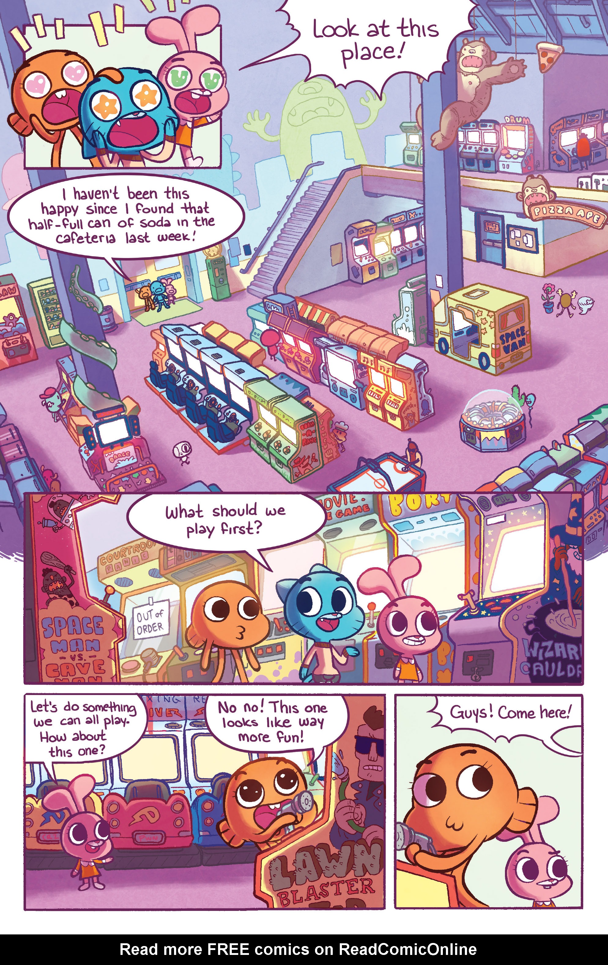 Read online The Amazing World of Gumball 2015 Special comic -  Issue # Full - 4