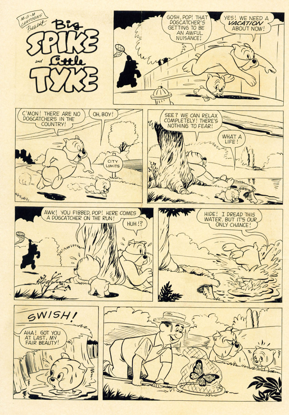 Read online Tom & Jerry Comics comic -  Issue #172 - 2