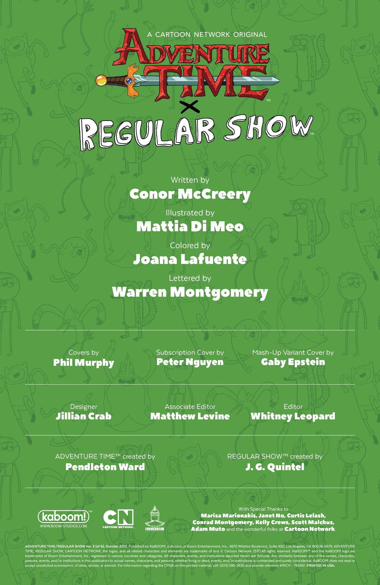 Read online Adventure Time/Regular Show comic -  Issue #3 - 2