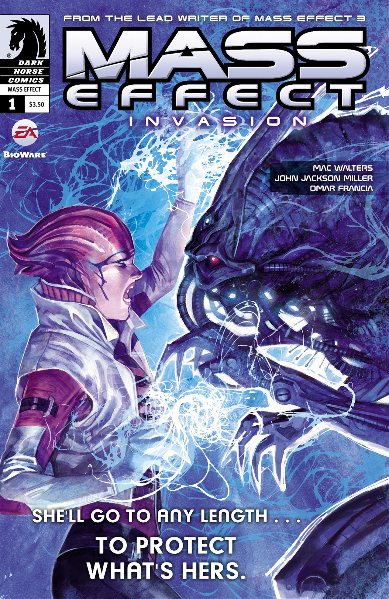 Read online Mass Effect: Invasion comic -  Issue #1 - 1