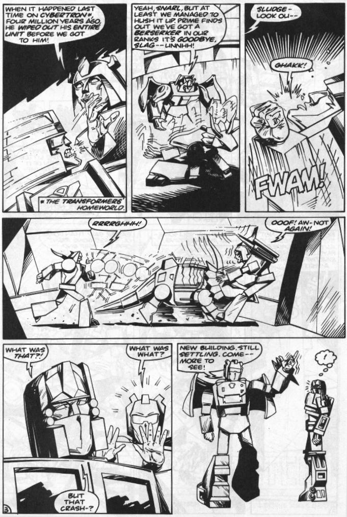 Read online The Transformers (UK) comic -  Issue #280 - 9