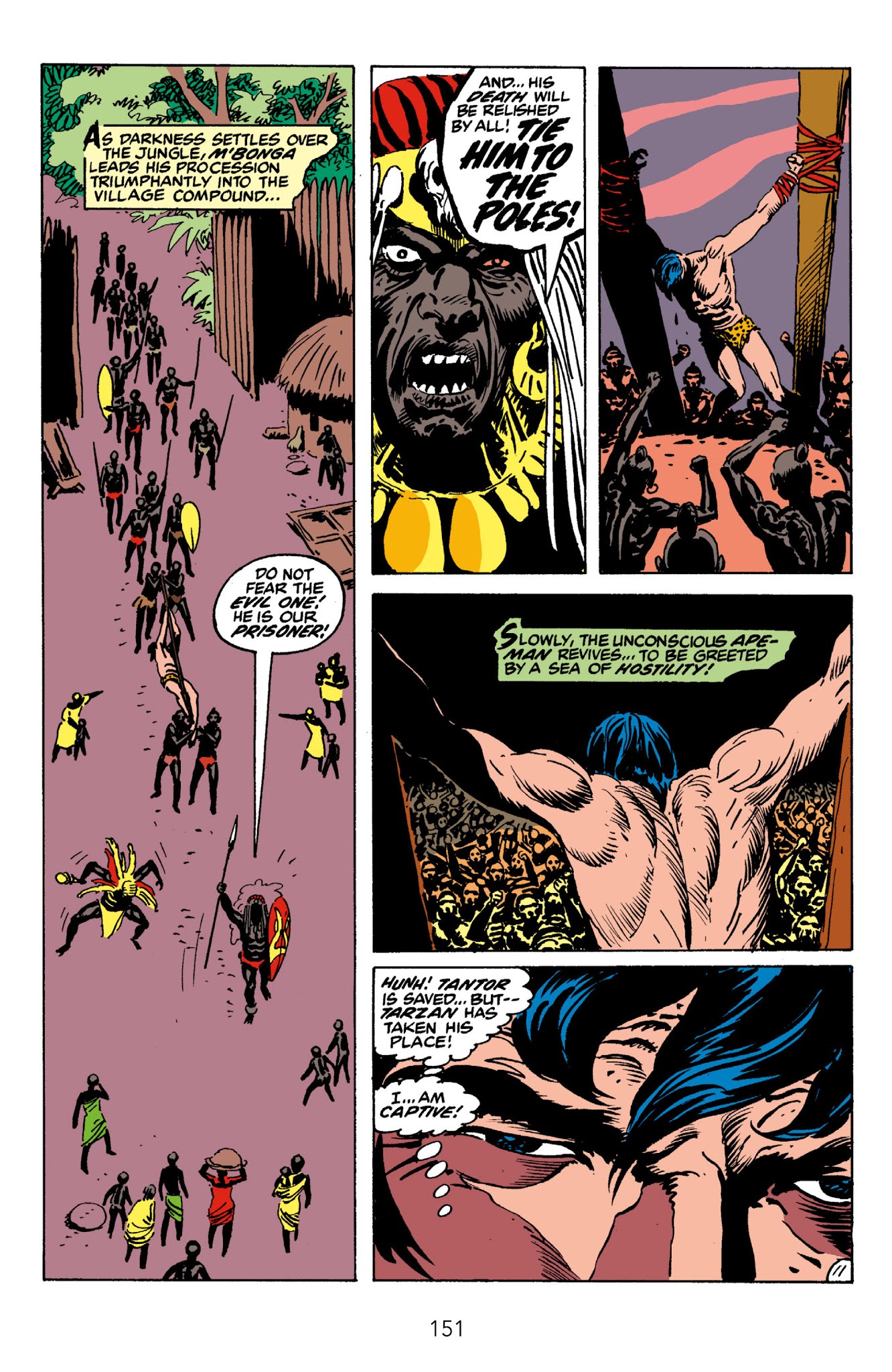 Read online Edgar Rice Burroughs' Tarzan The Joe Kubert Years comic -  Issue # TPB 1 (Part 2) - 52