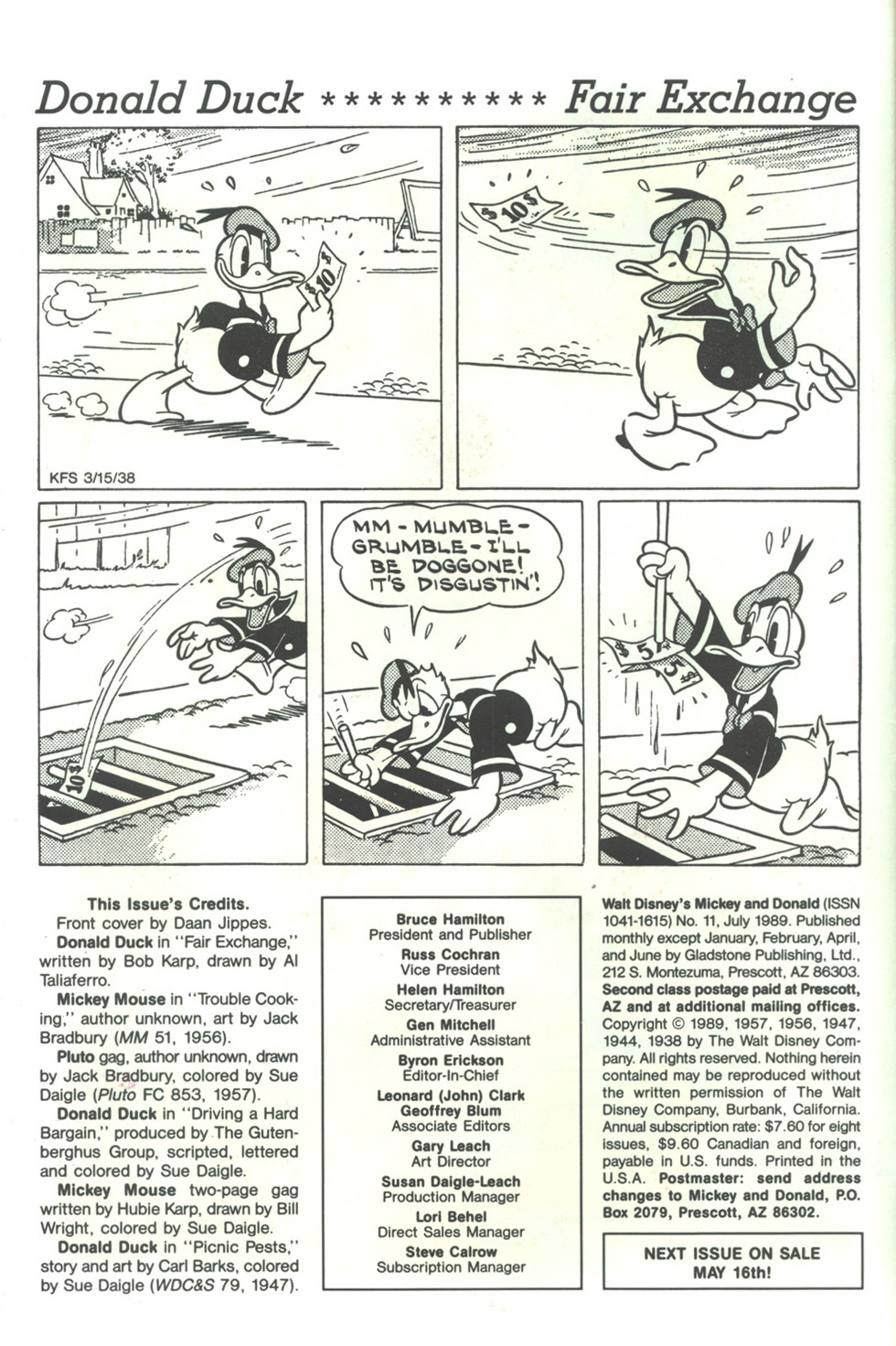 Read online Walt Disney's Mickey and Donald comic -  Issue #11 - 2