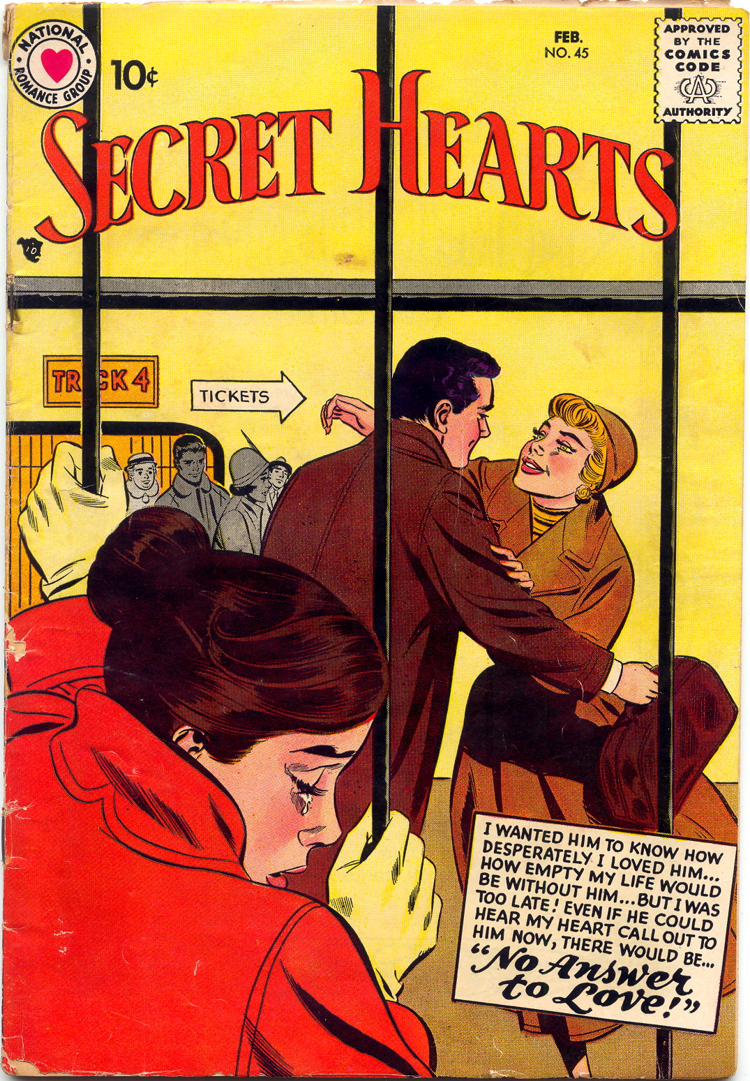 Read online Secret Hearts comic -  Issue #45 - 1