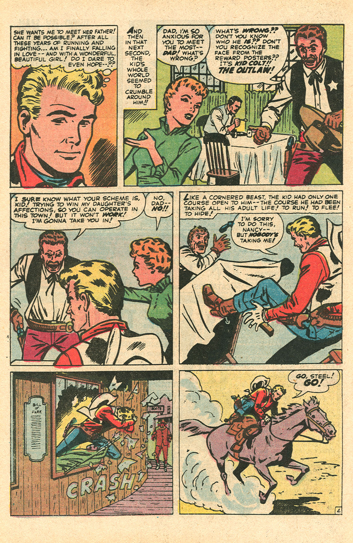 Read online Kid Colt Outlaw comic -  Issue #163 - 28