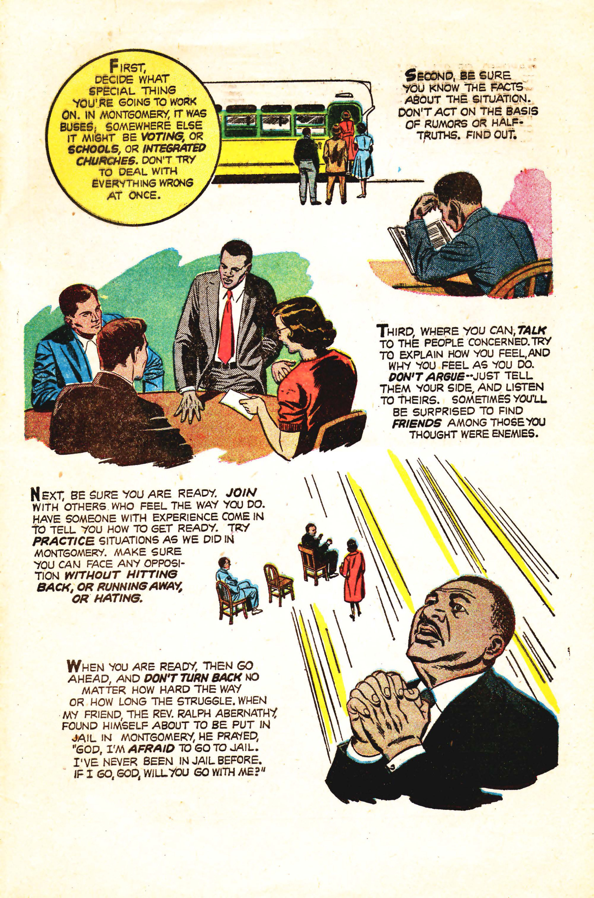 Read online Martin Luther King and the Montgomery Story comic -  Issue # Full - 15