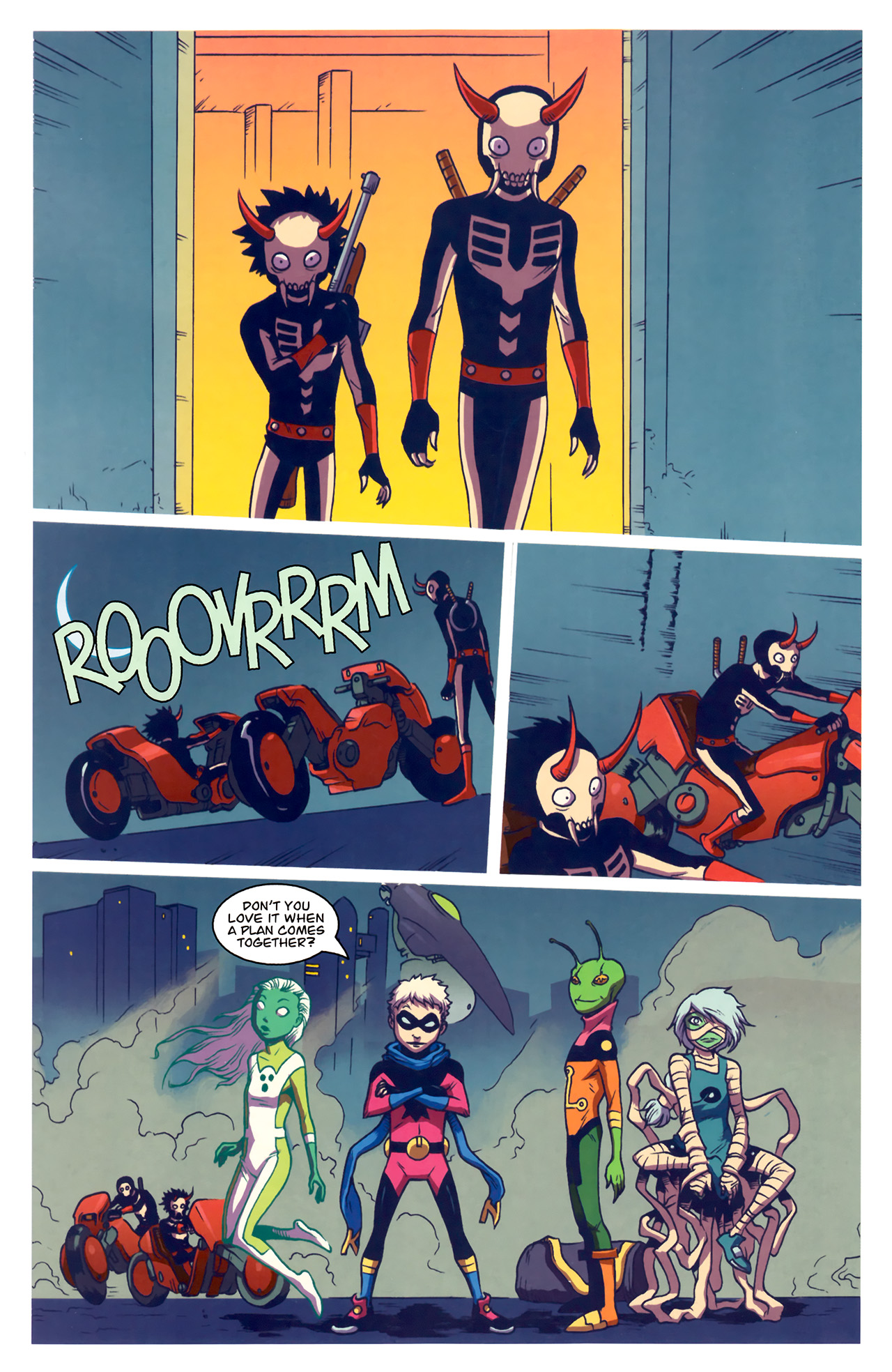 Read online Gladstone's School for World Conquerors (2011) comic -  Issue #5 - 16