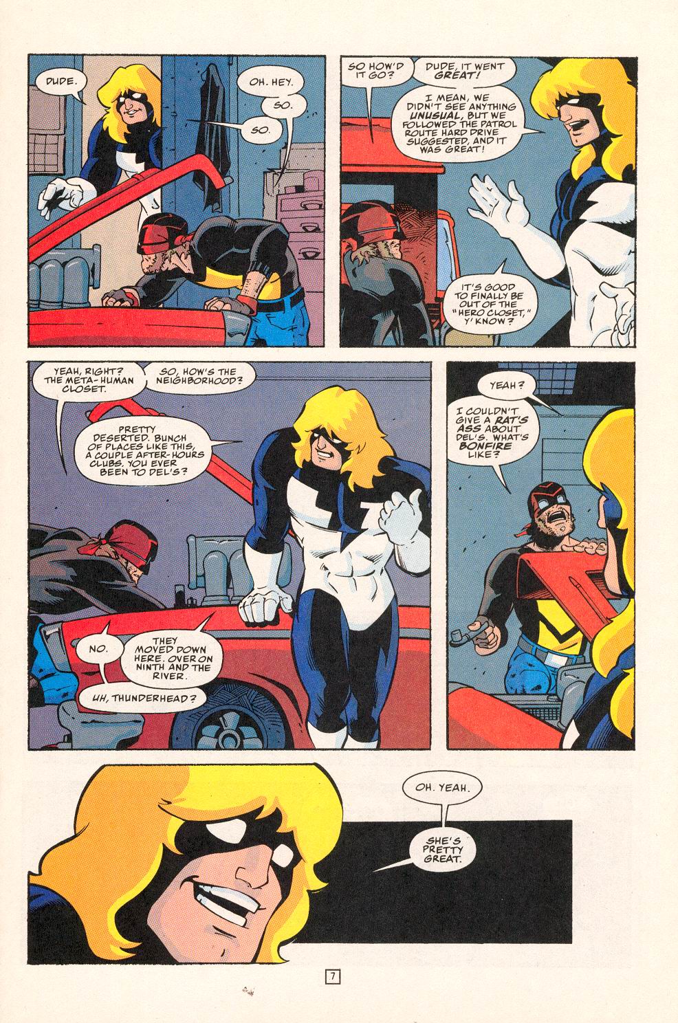 Read online Young Heroes in Love comic -  Issue #2 - 8