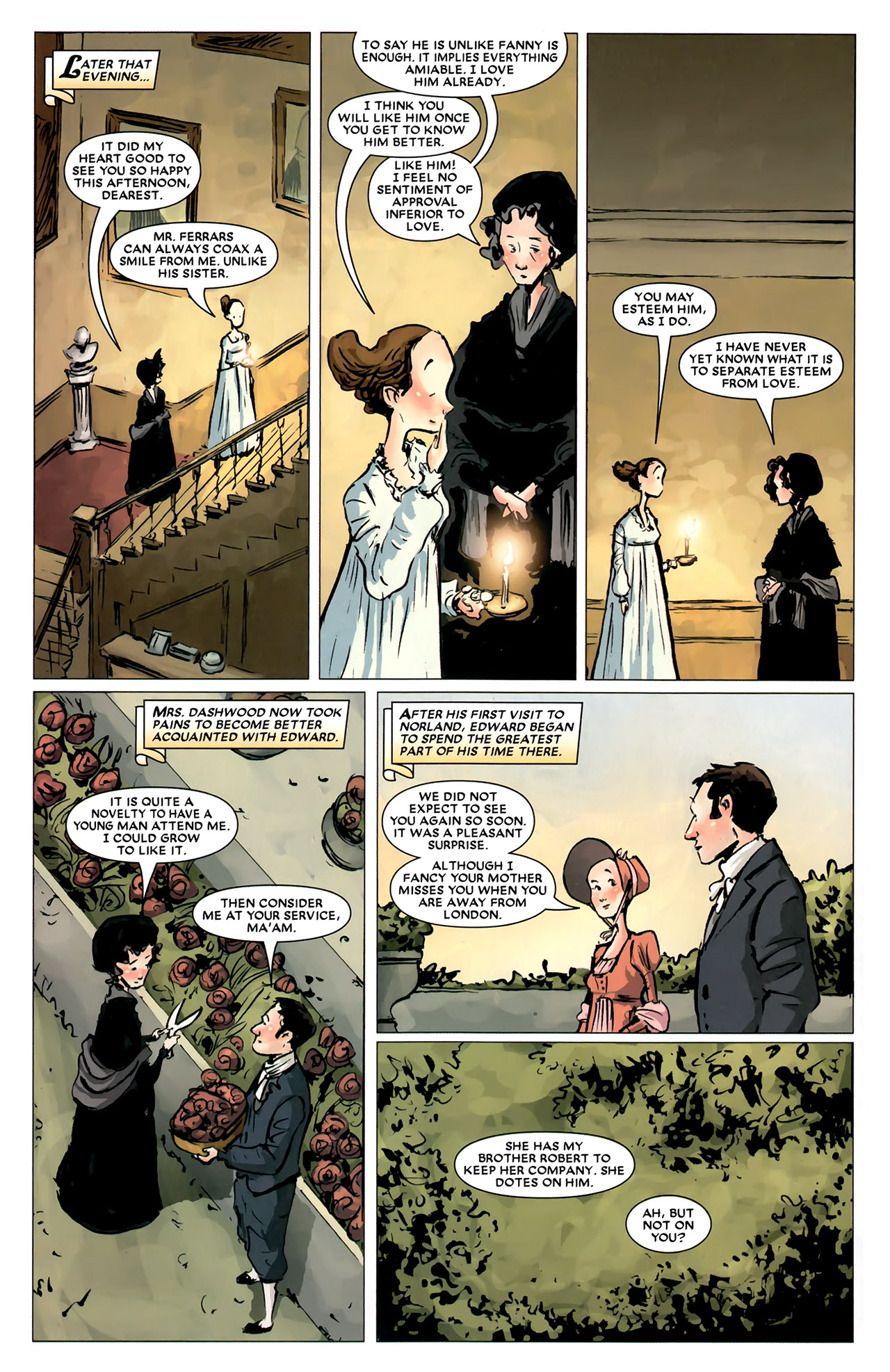 Read online Sense & Sensibility comic -  Issue #1 - 9