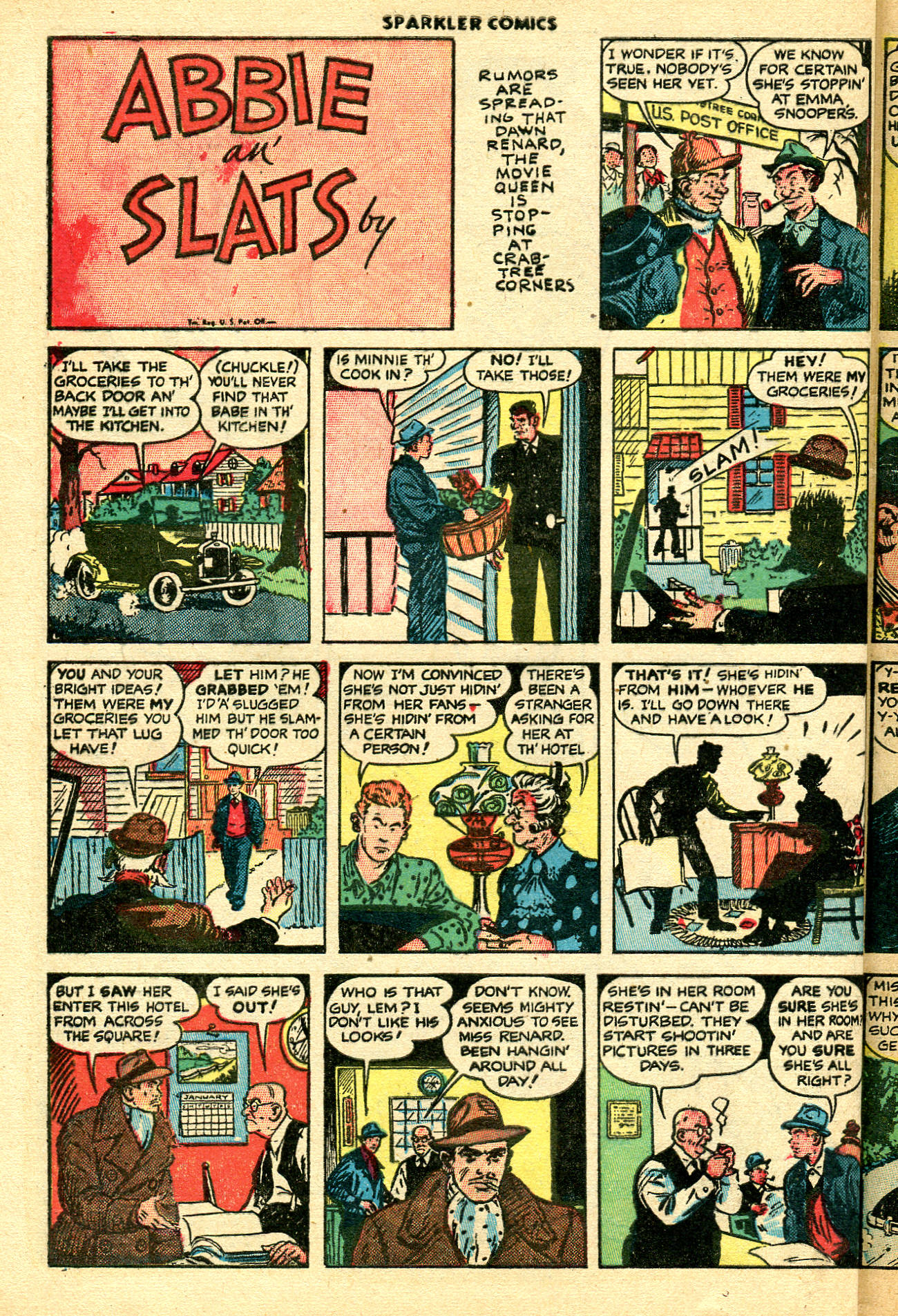Read online Sparkler Comics comic -  Issue #74 - 19