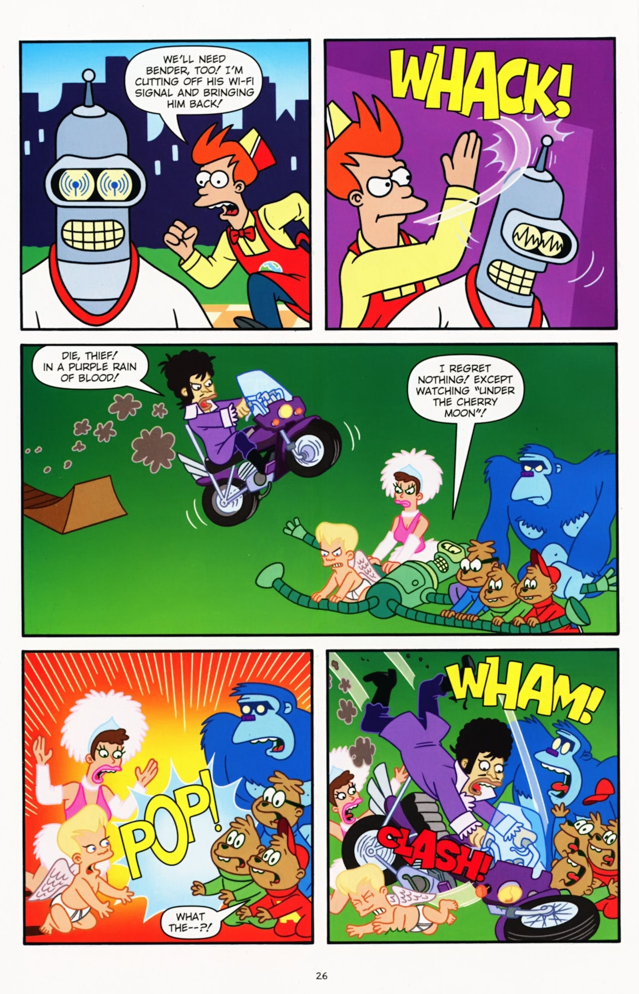 Read online Futurama Comics comic -  Issue #56 - 21