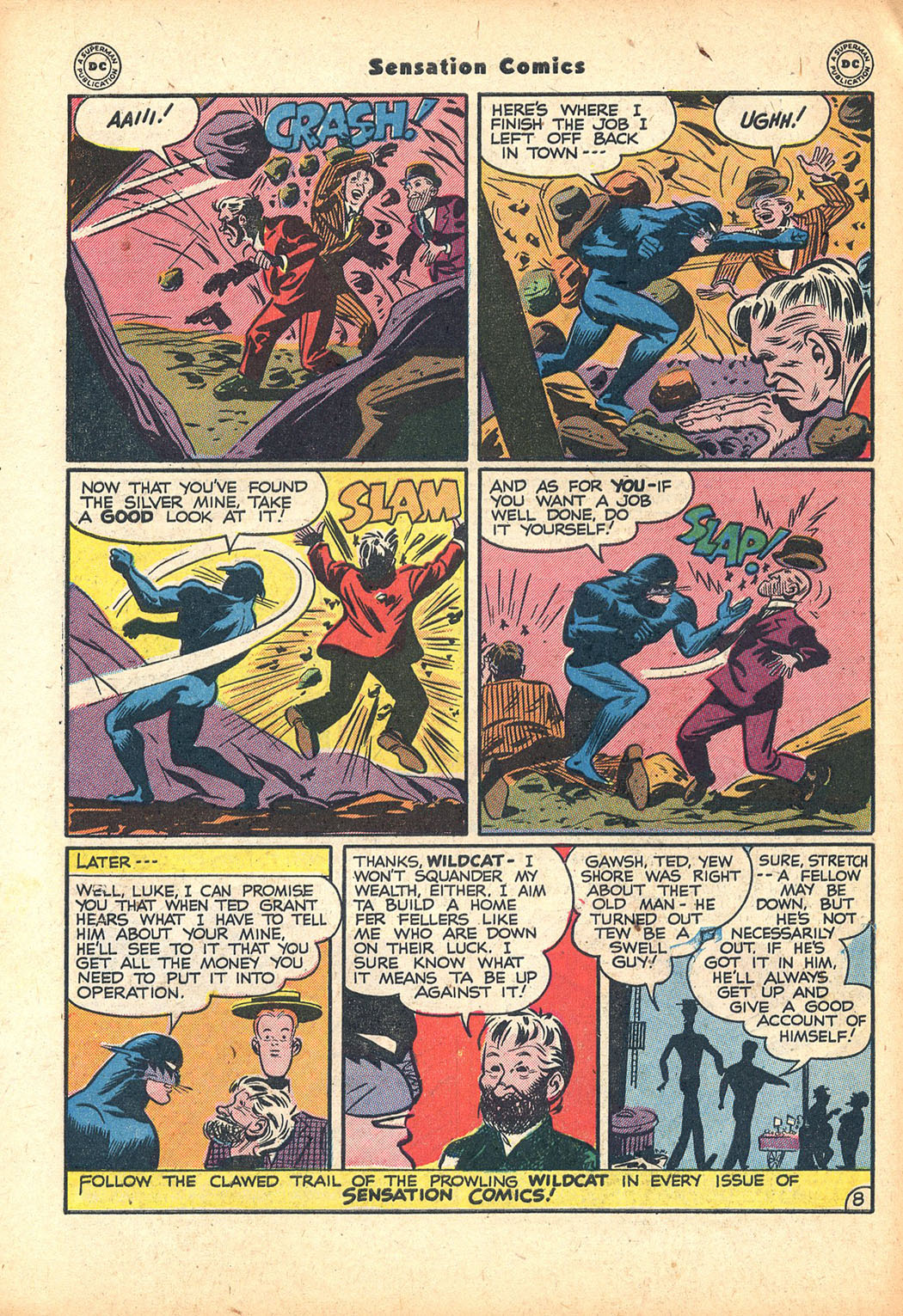 Read online Sensation (Mystery) Comics comic -  Issue #63 - 48