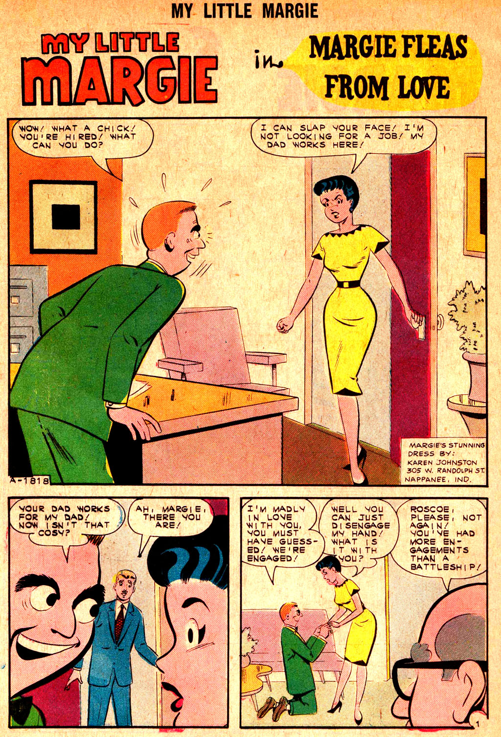 Read online My Little Margie (1954) comic -  Issue #45 - 26