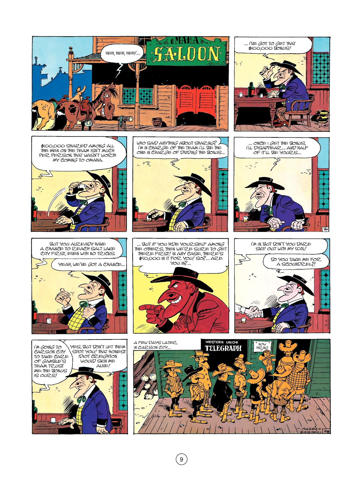 A Lucky Luke Adventure issue 35 - Page 9